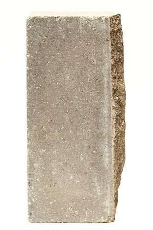 Кирпич облицовочный гиперпрессованный Акварид серый скала М-250