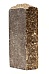 Кирпич облицовочный гиперпрессованный Акварид коричневый скала тычковой М-250